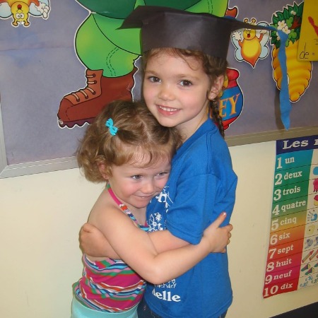 Alisha Newton with her little sister  McKenzie Newton during their childhood. 